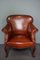 Fully Restored Sheep Leather Armchair, Image 1