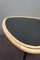 Rattan Coffee Table with Black Glass Top 3
