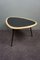 Rattan Coffee Table with Black Glass Top 1