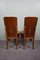 Dark Solid Hardwood Chairs, Set of 6, Image 4