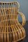 Rattan Lounge Chair in the Style of Rohé Noordwolde 7