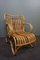 Rattan Lounge Chair in the Style of Rohé Noordwolde 1