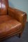 Brown Sheep Leather Armchair 6