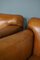 Amsterdam School Leather Armchairs, Set of 2 11