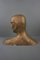 Gold Colored Abstract Bust 3