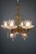6-Arm Chandelier with Glass Decoration 2