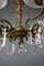 Lámpara de araña de 6 brazos con decoración de vidrio, Imagen 5