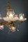 6-Arm Chandelier with Glass Decoration 4