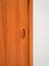 Skandinavischer Vintage Teak Schrank mit Schiebetüren 7