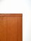 Vintage Scandinavian Teak Cabinet with Sliding Doors 8