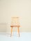 Skandinavischer Pinnstol Stuhl aus Holz, 1950er 3