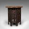 Antique Colonial Folding Table in Teak 2