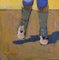 Renato Criscuolo, Jogging/Return Jogging, Italy, Late 2000s, Oil on Canvas, Set of 2 6