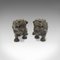 Small Vintage Chinese Lions, Set of 2 2