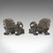 Small Vintage Chinese Lions, Set of 2 5
