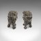 Small Vintage Chinese Lions, Set of 2 3