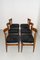 101 Dining Chairs in Wood & Velvet by Gianfranco Frattini for Cassina, Set of 6 2