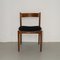 101 Dining Chairs in Wood & Velvet by Gianfranco Frattini for Cassina, Set of 6 6