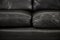 Mid-Century Modern Danish Black Leather 3-Seat Sofa from Mio, 1960s 6