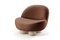 Poltrona Hygge dorata di Saccal Design House per Collector, Immagine 1