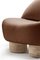 Hygge Armchair Gold Boucle by Saccal Design House for Collector 3