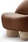 Hygge Armchair Gold Boucle by Saccal Design House for Collector, Image 3