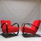 Lounge Chairs by Jindřich Halabala, Set of 2 5