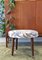 Round Danish Footstool with Rox & Fix Upholstery by Josef Frank for Svenskt Tenn 7