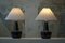 Lampes de Bureau Mid-Century en Céramique de Søholm, Danemark, 1960s, Set de 2 10