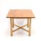 Mid-Century Swedish Modern Teak & Birch Side Table, Image 1