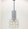Mid-Century Modern Bubble Glass Pendant by Helena Tynell for Limburg, Germany, 1960s 2