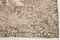 Vintage Turkish Brown & Beige Madallion Rug 9