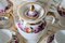 Servizio da tè antico in porcellana, Parigi, set di 14, Immagine 4