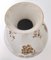 Vintage Ivory Ceramic Vase with Brown Floral Details from Rosenthal, Italy 14
