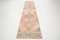 Vintage Soft Pink Runner Rug 2