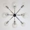 Large Space Age 12-Light Ceiling Lamp or Chandelier by Richard Essig, Germany, 1970s, Image 6