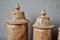 Vintage Ceramic Pots from Vallauris, Set of 4 4
