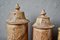 Vintage Keramiktöpfe von Vallauris, 4er Set 4