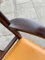 Scandinavian Modern Mahogany and Leather Armchair from DOF, 1970s, Image 9