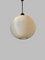 Hanging Single Pendant Lamp with Spherical Lampshade, 1960s 2