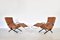 P40 Lounge Chairs in Cognac Leather by Osvaldo Borsani for Tecno, 1960s, Set of 2 1