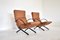 Fauteuils P40 en Cuir Cognac par Osvaldo Borsani pour Tecno, 1960s, Set de 2 6