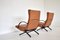 P40 Lounge Chairs in Cognac Leather by Osvaldo Borsani for Tecno, 1960s, Set of 2, Image 9