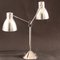 Vintage French Metal Double-Shade Desk Lamp from Jumo, 1940s, Image 1