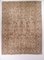 Large Vintage Wool & Cotton Rug, Image 1