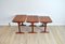 Tables Gigognes en Teck Massif, Danemark, 1960s, Set de 3 6