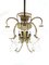 Lámpara de araña de 6 luces de Stilkronen, años 60, Imagen 6