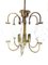 Lámpara de araña de 6 luces de Stilkronen, años 60, Imagen 4