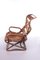 Bamboo and Leather Relax Chair, 1960s, Image 6