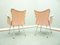 Mid-Century Tubular Steel Armchairs from Fröscher, 1950s, Set of 2 4